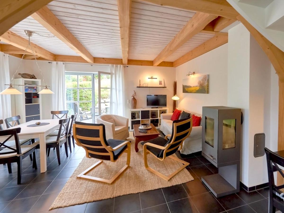Fachwerkhaeuser Seedorf - Haushaelfte "Sophie Charlott" Mit Kamin Und Terrasse Buitenkant foto
