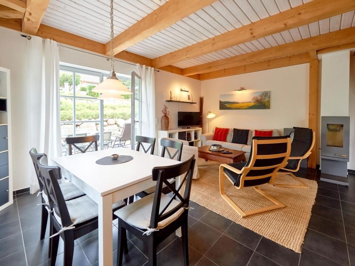 Fachwerkhaeuser Seedorf - Haushaelfte "Sophie Charlott" Mit Kamin Und Terrasse Buitenkant foto