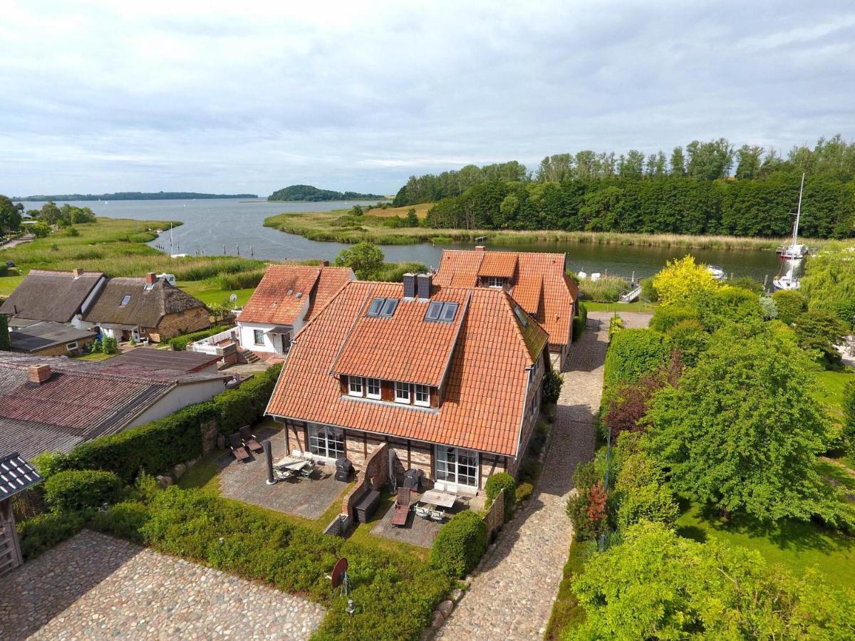 Fachwerkhaeuser Seedorf - Haushaelfte "Sophie Charlott" Mit Kamin Und Terrasse Buitenkant foto