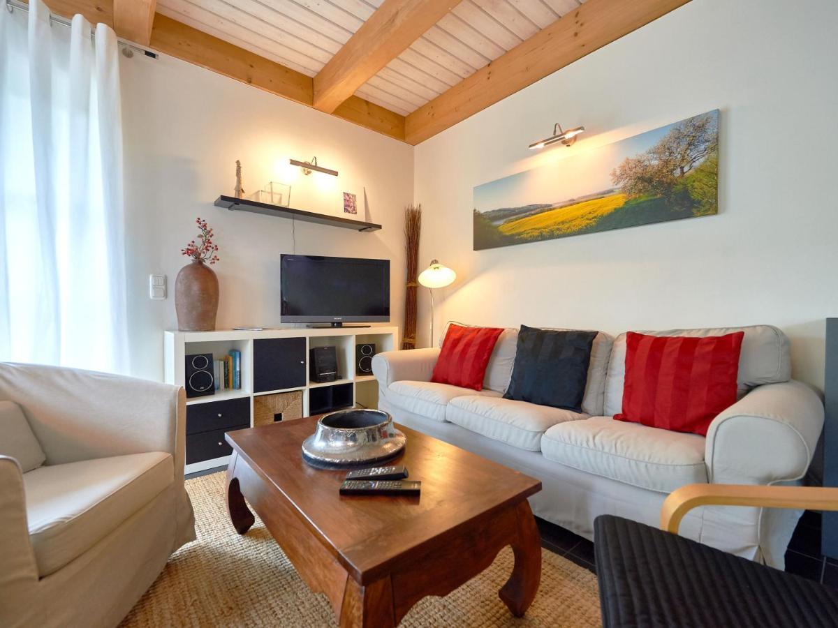 Fachwerkhaeuser Seedorf - Haushaelfte "Sophie Charlott" Mit Kamin Und Terrasse Buitenkant foto