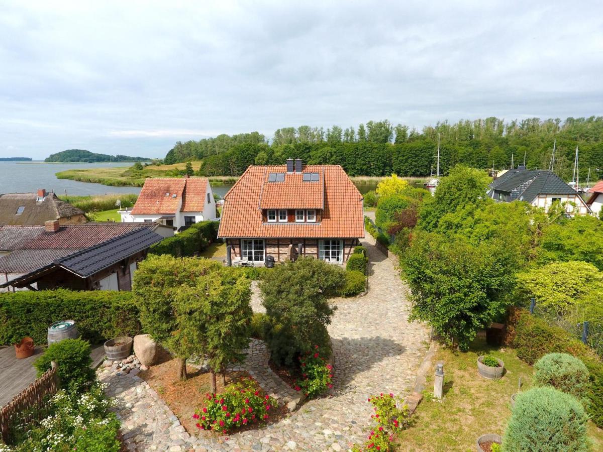 Fachwerkhaeuser Seedorf - Haushaelfte "Sophie Charlott" Mit Kamin Und Terrasse Buitenkant foto